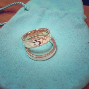 Coach Ring Set