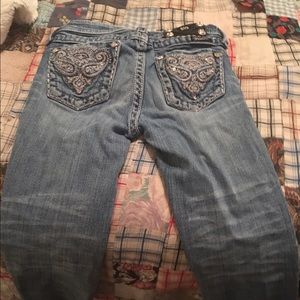 Size 8 girls Miss Me Capris