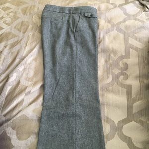 Wife leg trousers
