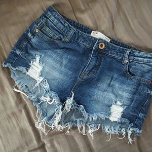 Jean shorts