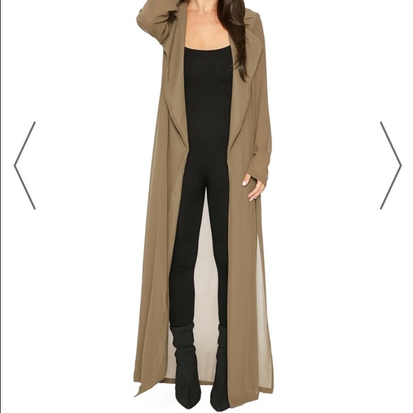 floor length duster coat