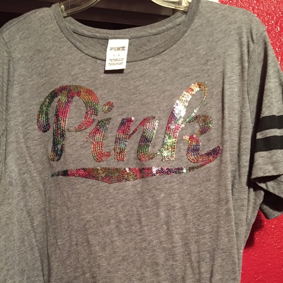 PINK sequence shirt 🚫SOLD🚫 - Picture 1 of 1