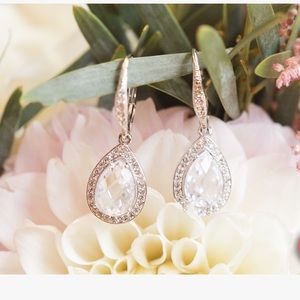 Nadri Pear shaped earrings