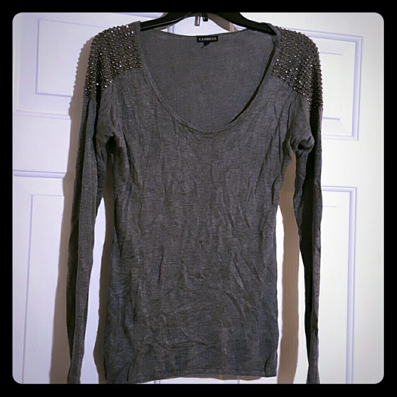 Express Studded Sweater