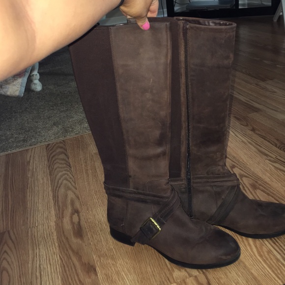 Brown boots