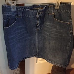 American Eagle Denim Mini Skirt size 14