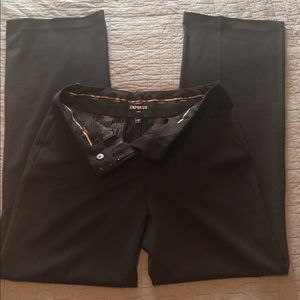 Black Express Editor wide leg slacks. Size 6