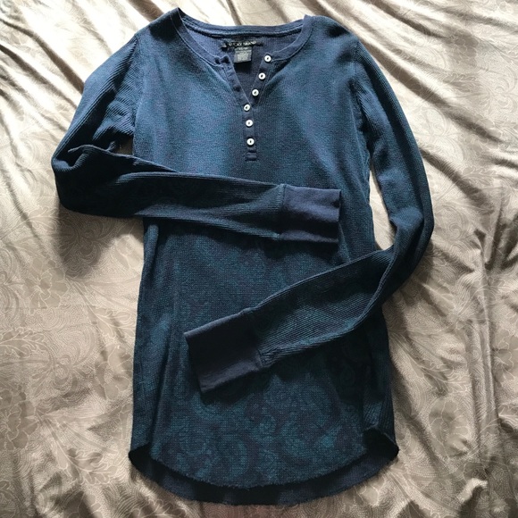 Lucky Brand Thermal Henley - Never Worn! XS
