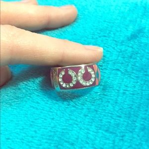 Coach ring, size 5