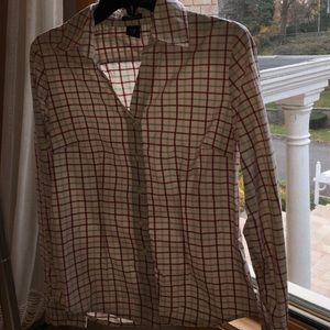 Gap plaid button down 👠💄🎒