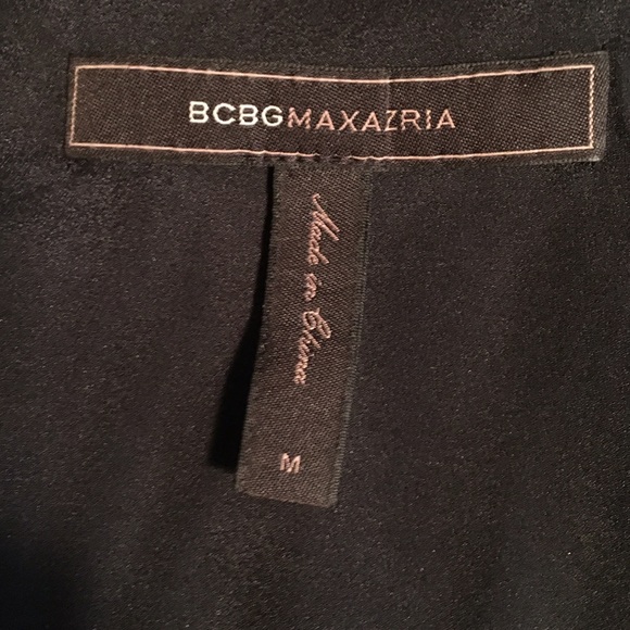 BCBGMAXAZRIA Black sleeveless midi dress - Picture 4 of 4