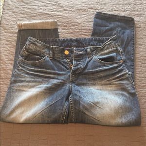 Express boyfriend slouchy jeans