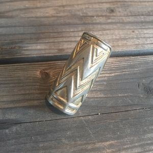House of Harlow shield ring