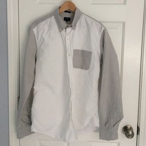 J. Crew Slim-fit Pieced Oxford