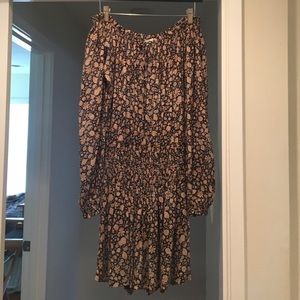 Magali Pascal Off The Shoulder Floral Dress