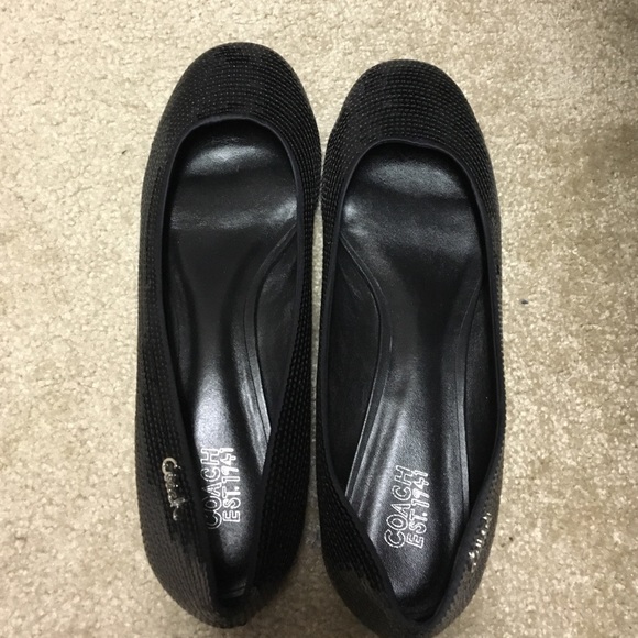 Coach sequin beauties, size 10