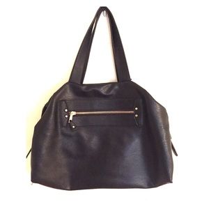Sole Society Leather Hobo Bag