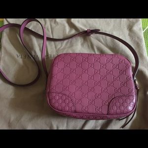 Brand new Gucci Bree Guccissima Leather Disco Bag