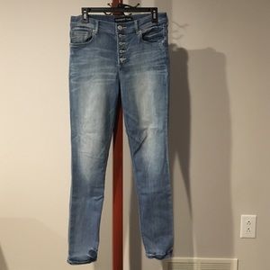 High-waisted Jean Leggings