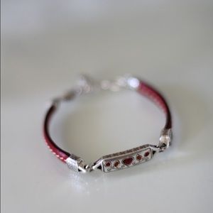 Brighton Red & Silver Bracelet