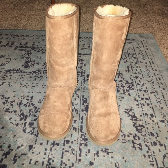 UGG Shoes - Like New Tall Chestnut UGGS