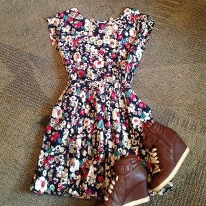 Vintage Flower Dress