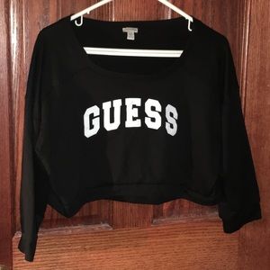 Guess Brand Sweater crop top