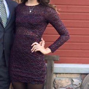 Long sleeve dress from express