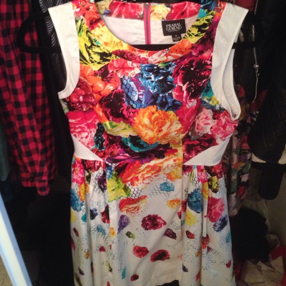 Prabal Gurung floral dress