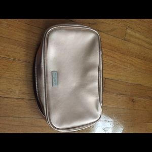 Henri Bendel Rose Gold Travel Jewelry Case