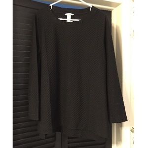 New! H&M Black Tunic XL