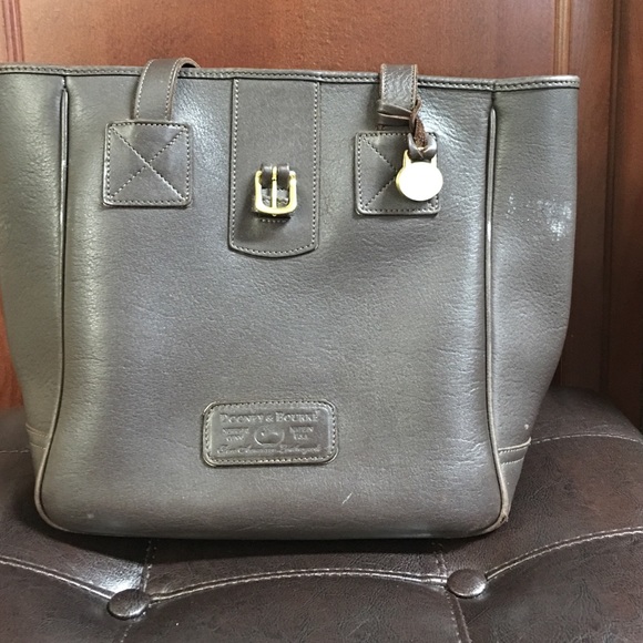 Chocolate Dooney & Bourke tote-used