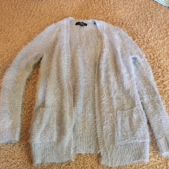 Forever 21 fuzzy cardigan