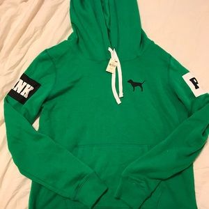 NWT Victoria's Secret Pink Pullover Hoodie size L