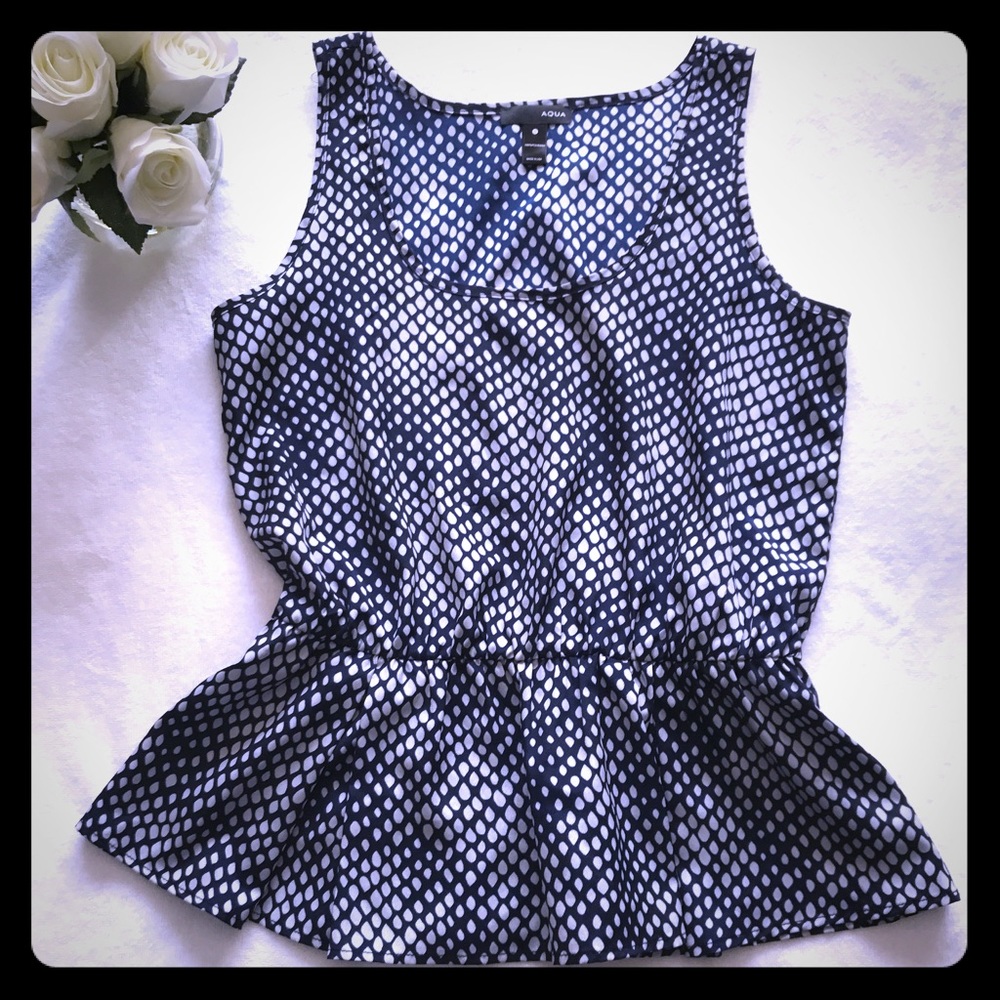 Peplum top by Aqua 💋