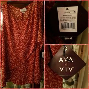 Ava Viv Woman's Sleeveless Top