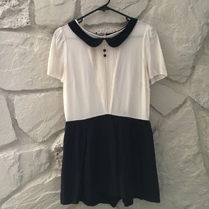 Urban Outfitters romper - size six black and white