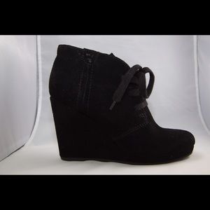 DV by Dolce Vita Black Suede Bootie