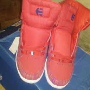 Women's red hightops
