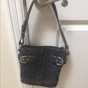Coach black purse