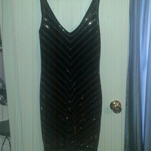 Womens Cache  black evening dress