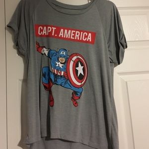 captain america t shirt