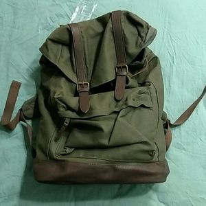 Old navy distressed canvas backpack
