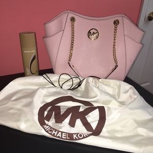 Michael Kors purse, leather protective, dust bag
