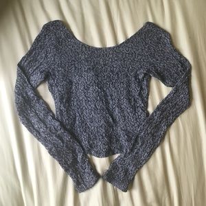 ⭐️SOLD⭐️Brandy Melville knit crop top