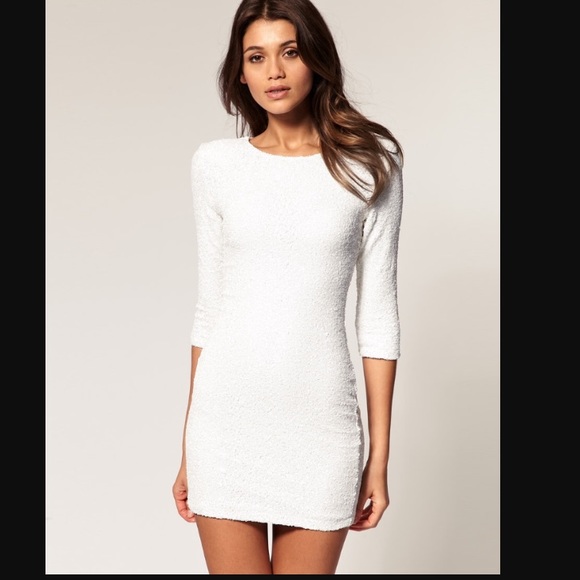 New sequin mini dress