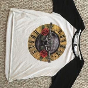 Guns n Roses baseball tee