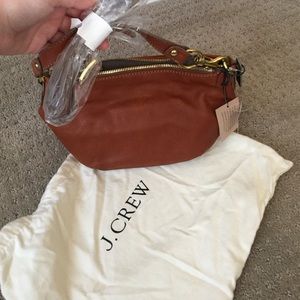 NEW J. Crew Cognac Cross body