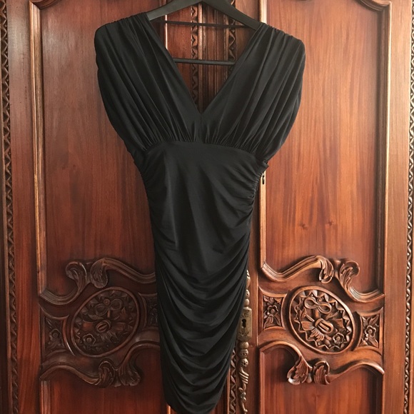 Bodycon black BCBG Maxazria dress XXS