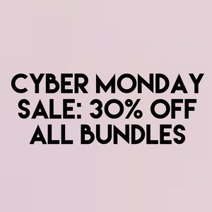 SALE! 30% OFF BUNDLES OF 2 or MORE